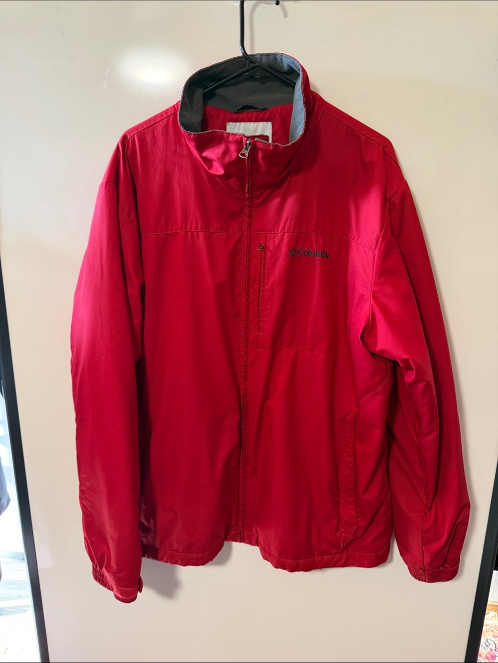 Men’s Columbia jacket red large omnishield size extra large